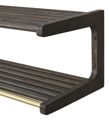 Kapstok Inverness donker eiken