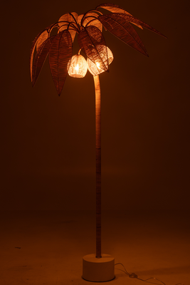 Vloerlamp Palmboom Naturel