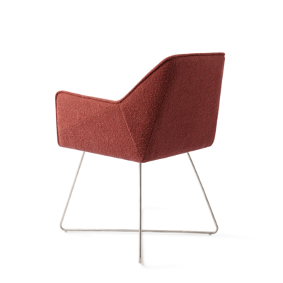 Jesper Home Eetkamerstoel Tome - Cross Steel