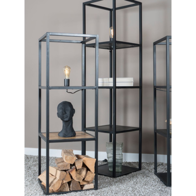 Vloerlamp Vintage Zwart/Zwart