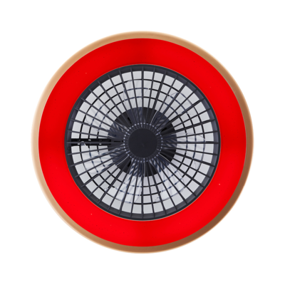 Plafondventilator Slimline – RGB licht – zwart/goud