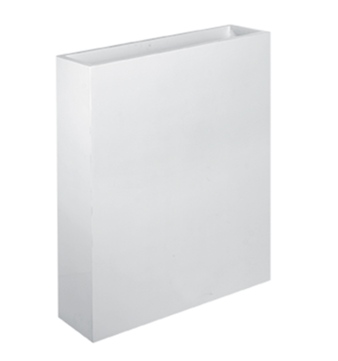 Plantenbak North Dakota shiny white