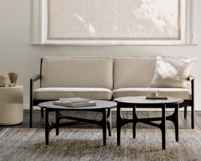 Ethnicraft - koffietafel PI rond mahonie