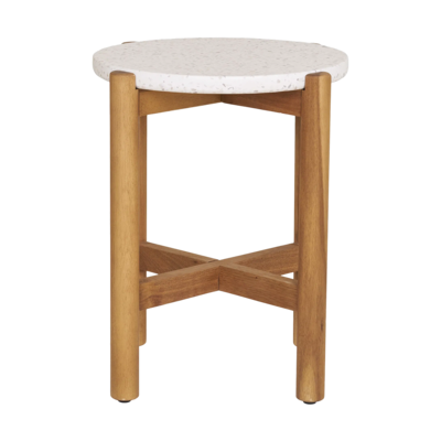 Houten tuin bijzettafel Teresa