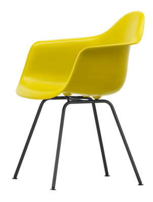 Vitra stoel Eames DAX Basic Dark onderstel