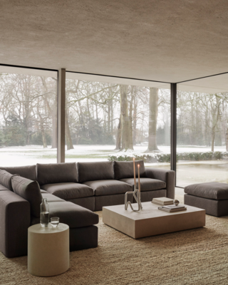 Ethnicraft - Sofa Mellow - modulair - granite eco