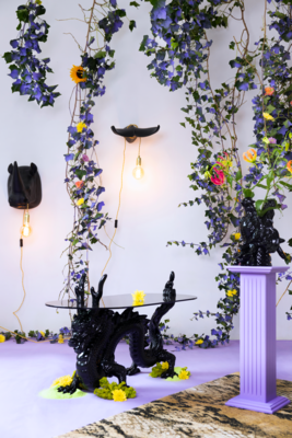 Bold Monkey wandlamp The Tail Will Follow Wandlamp