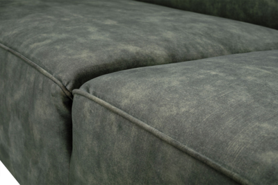 JaxxChoice hoekbank U-model Rikki groen