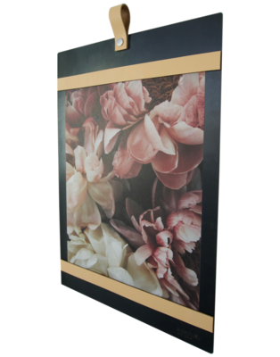 Magneetbord met magneetstrips