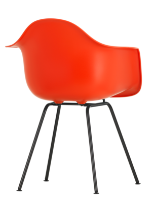 Vitra stoel Eames DAX Basic Dark onderstel