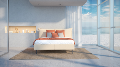 Kreamat® boxspring set Molli vlak