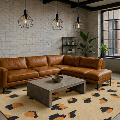 Vloerkleed Leo - Natural Skin