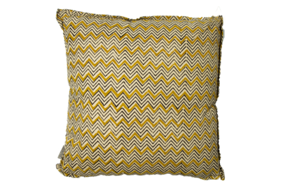 Kussen katoen blockprint 45x45