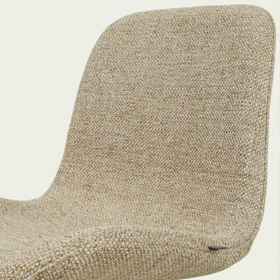 Eetkamerstoel Noa-Fé gestoffeerd - wit onderstel