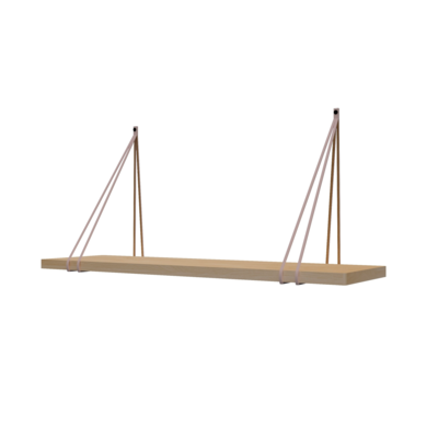 Leren split-plankdragers