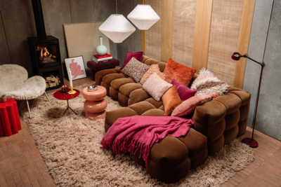 Loods 5 hoekbank Fat Joe royal velvet