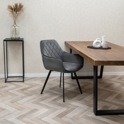 Kick eetkamerstoel Karl velvet