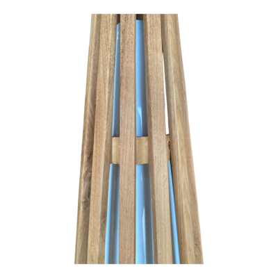 Interieurdirekt  Vloerlamp Anto  Teakhout 60cm