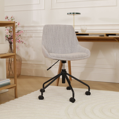 Bureaustoel Nout-Isa - zwart onderstel