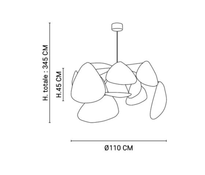 Market Set hanglamp Screen Cannage black