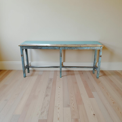 wandtafel blauw uniek