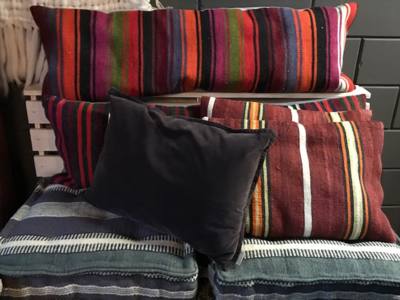 Kussen kelim Vintage