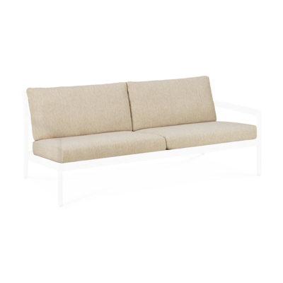Ethnicraft - Outdoor - Teak Jack sofa 180cm - zwart
