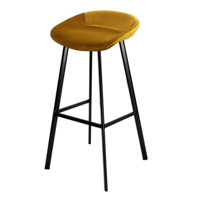 Kick barkruk Finn hoog (zithoogte 80 cm)