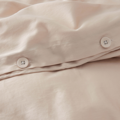 Dekbedovertrek Cotton Satin almond