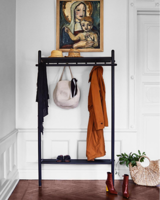 Eikenhouten kledingrek Milford