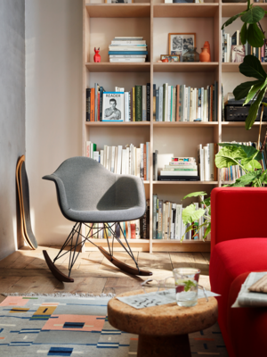 Vitra schommelstoel Eames RAR Armchair