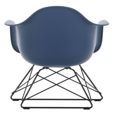 Vitra loungestoel Eames LAR zwart onderstel