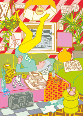 Studio Boot poster Loods of Living | Exclusief bij Loods 5