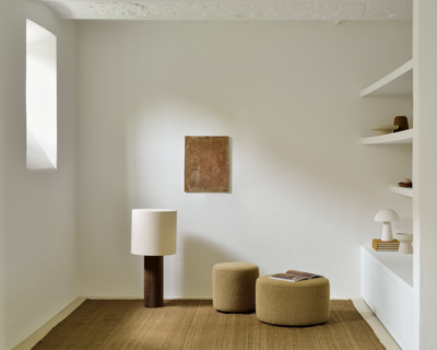 Ethnicraft - Poef Barrow - 40 cm