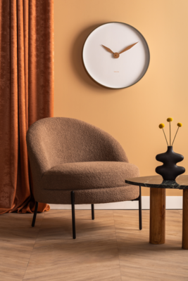 Fauteuil Noble Teddy Curl polyester