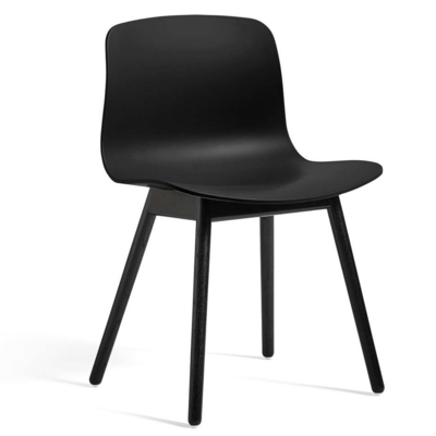 HAY stoel AAC 12 - zwart gelakt frame