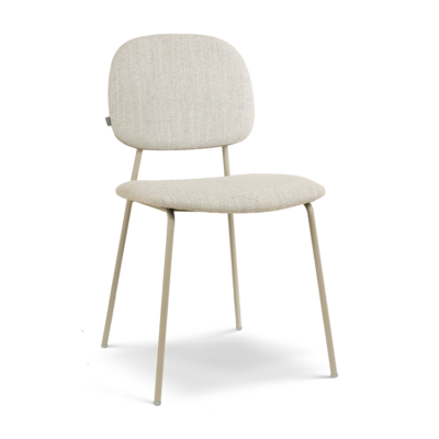 Eetkamerstoel Jasmijn - grijsbeige onderstel