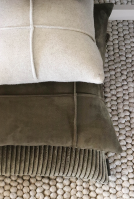 Kussen ruit rechthoek