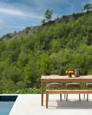 Ethnicraft - outdoor tuinbank Bok