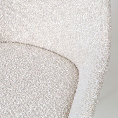 Barkruk Nino-Mae zwart onderstel - 65 cm