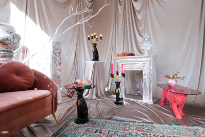 Bold Monkey vloerlamp Proudly Crowned Panther