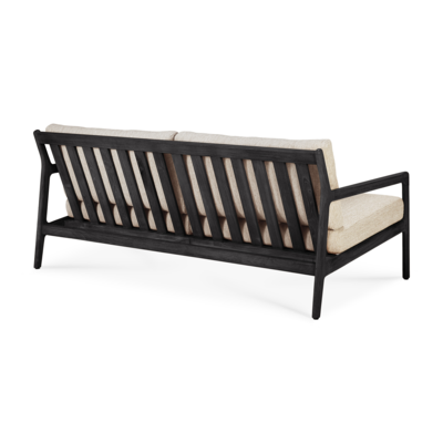Ethnicraft - Outdoor - Teak Jack sofa 180cm - zwart