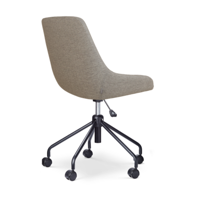Bureaustoel Nout-Isa - zwart onderstel