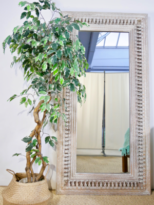 Handgesneden spiegel Chamak