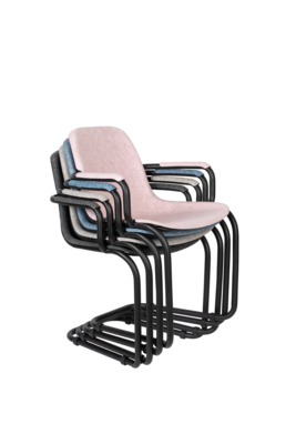 Zuiver Thirsty Armstoel - Set van 2