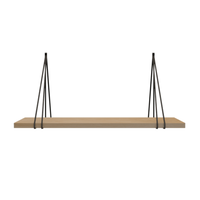 Leren split-plankdragers