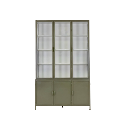 New Routz vitrinekast Detroit Olive Green