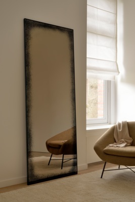 Ethnicraft - Aged muurspiegel - recht