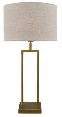 Tafellamp Veneto groot brons