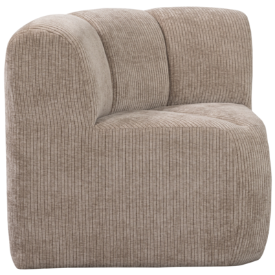 Mojo Eetbankje met rugleuning - Donkerzand